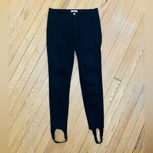 Zara black skinny pants